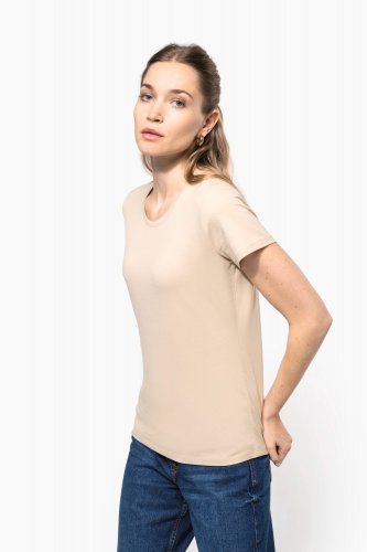 T-shirt manica corta donna girocollo