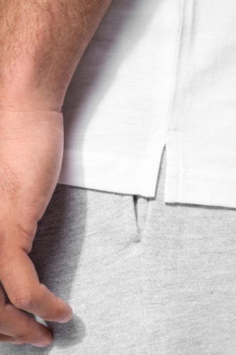 T-shirt baseball manica corta bicolore