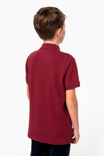 Polo piqué bio bambino