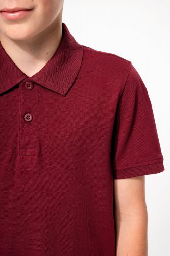 Polo piqué bio bambino