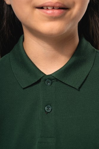 Polo piqué bio bambino