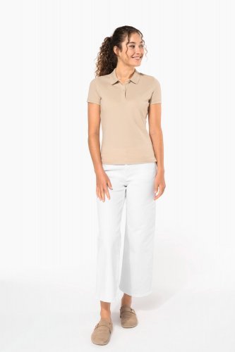 Polo piqué bio180 donna
