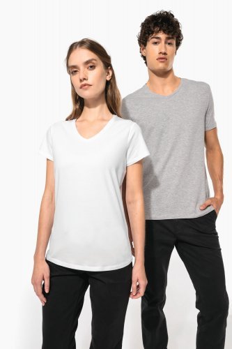 T-shirt maniche corte collo a v