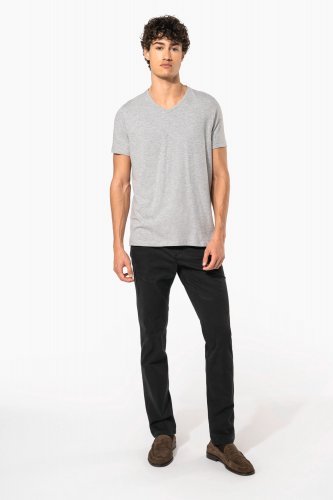 T-shirt maniche corte collo a v