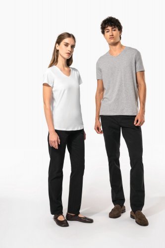 T-shirt maniche corte collo a v