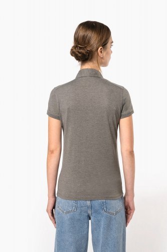 Polo jersey donna manica corta