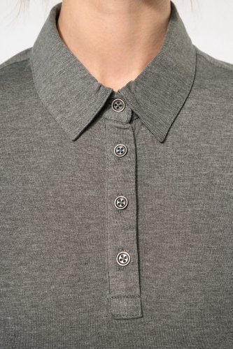 Polo jersey donna manica corta