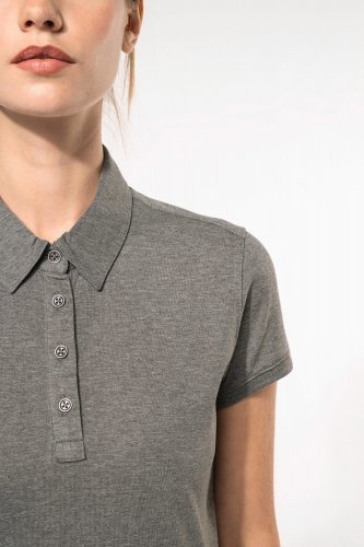 Polo jersey donna manica corta