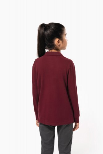 Polo bambino maniche lunghe