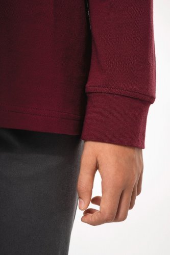 Polo bambino maniche lunghe