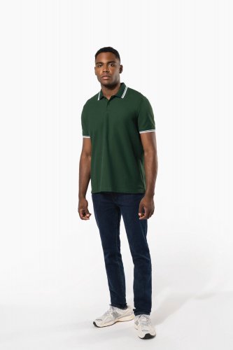 Polo uomo maniche corte a righe