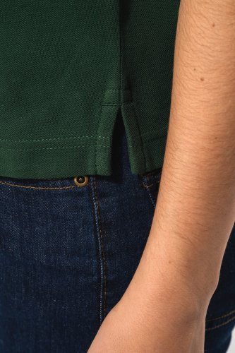 Polo donna maniche corte a righe