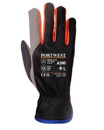 Guanti Wintershield Termico in Pelle Sintetica