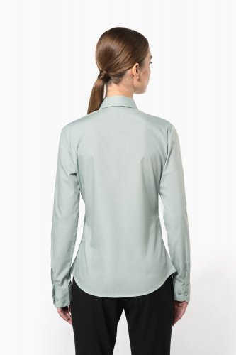 Camicia popeline policotone donna facile da lavare