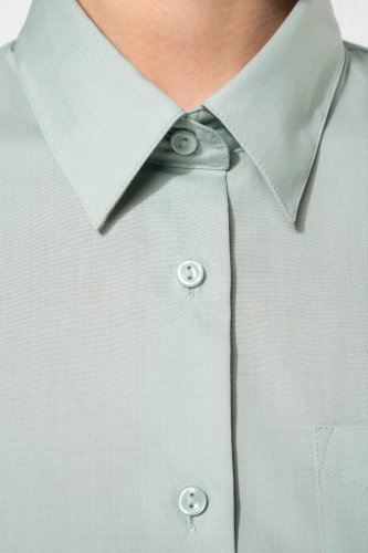 Camicia popeline policotone donna facile da lavare