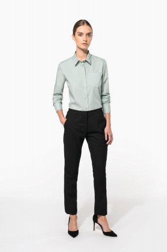 Camicia popeline policotone donna facile da lavare