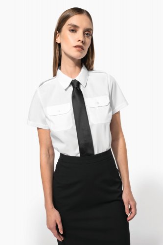 Camicia pilota donna manica corta