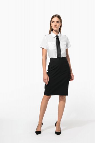 Camicia pilota donna manica corta