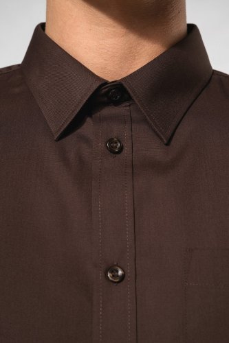 Camicia popeline policotone uomo facile da lavare