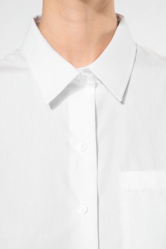 Camicia donna in popeline manica lunga