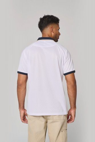 Maglia lifestyle con colletto a polo unisex