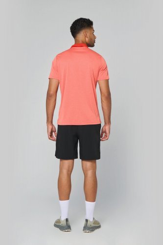 Polo adulto chiné manica corta