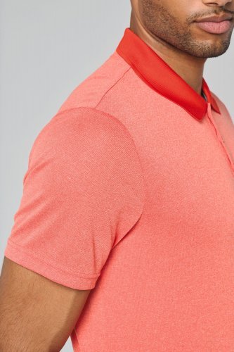 Polo adulto chiné manica corta