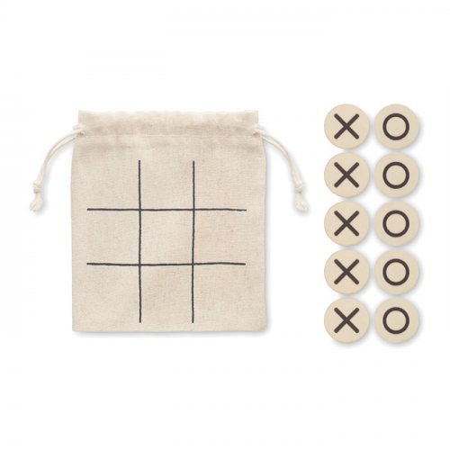 Tic tac toe in legno