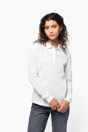 Polo donna in piqué 180 biologico