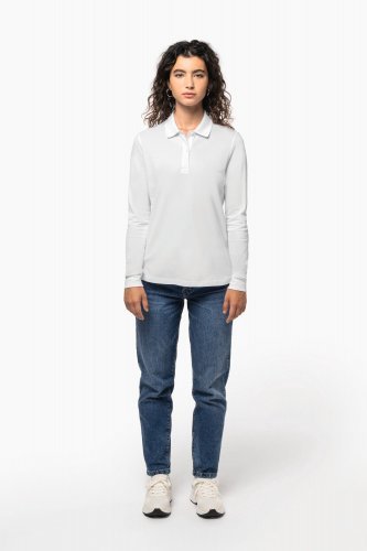 Polo donna in piqué 180 biologico