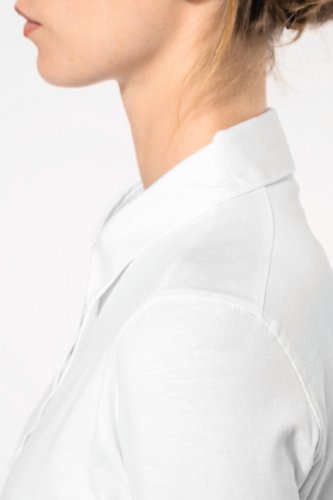 Polo jersey donna manica lunga