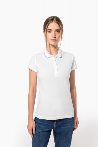 Polo donna manica corta