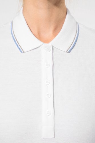 Polo donna manica corta