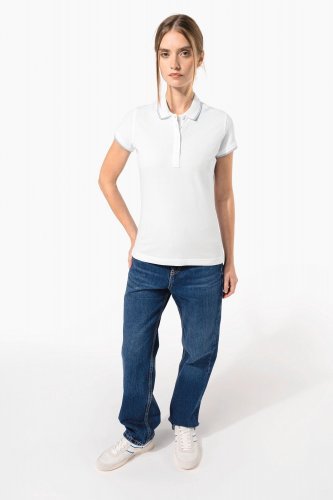 Polo donna manica corta