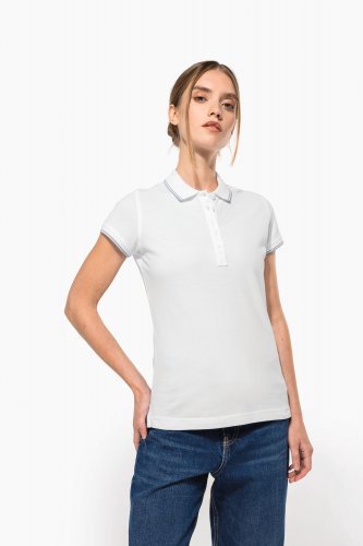 Polo donna manica corta