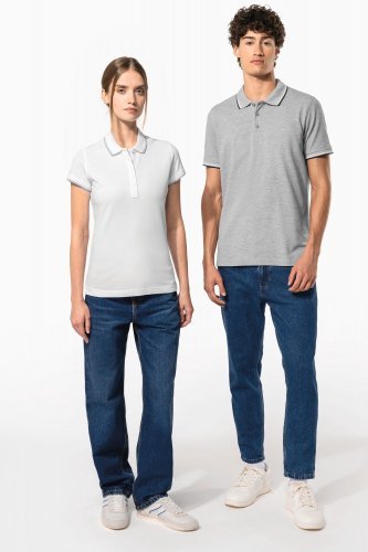 Polo donna manica corta