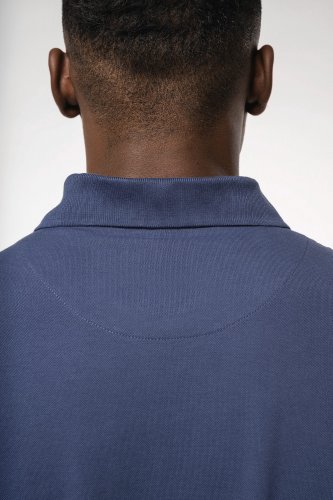 Polo piqué uomo maniche corte