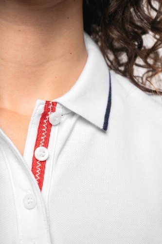 Polo donna manica corta