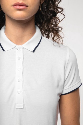 Polo donna manica corta