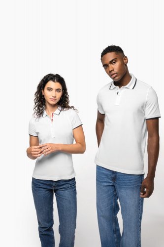 Polo donna manica corta