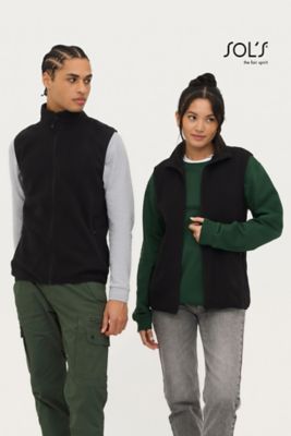 Gilet unisex in micropile fullzip FACTOR BW
