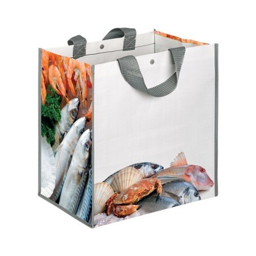 Borsa shopping con soffietto Fishbox