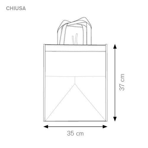 Bolsa Porta Pizzas Marinara TNT, 6 pizzas, Asas Reforzadas