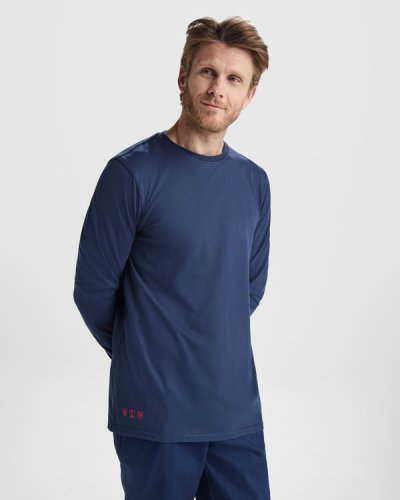 T-shirt ignifuge defender s/4xl navy blue