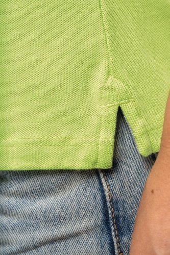 Polo piqué donna manica corta