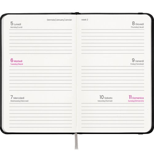 Agenda tascabile settimanale 2027