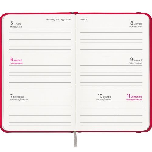 Agenda tascabile settimanale 2027