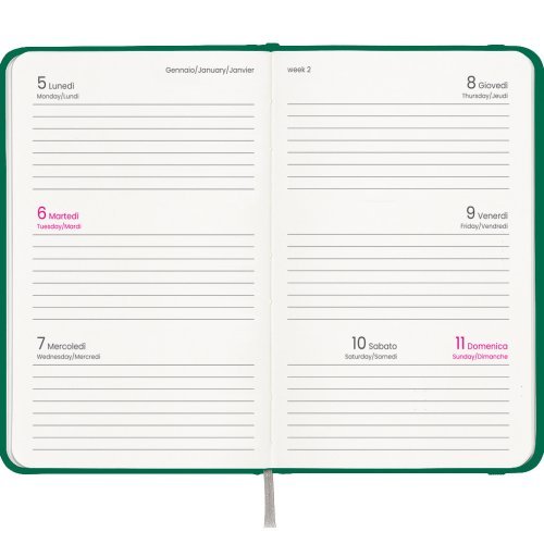 Agenda tascabile settimanale 2027