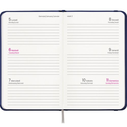 Agenda tascabile settimanale 2027