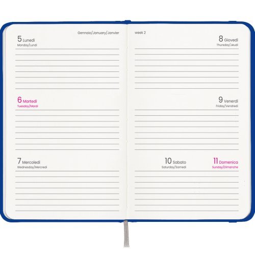 Agenda tascabile settimanale 2027